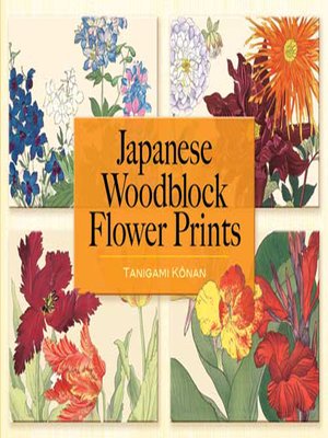 cover image of Japanese Woodblock Flower Prints